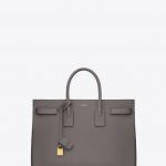 Saint Laurent Fog Classic Large Sac De Jour Bag