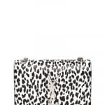 Saint Laurent Leopard Monogramme Messenger Bag