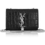 Saint Laurent Monogramme Croc Chain Messenger Bag - Spring 2014