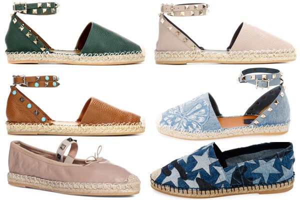 Giày Espadrilles của Valentino