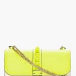 Valentino Neon Bicolor Rockstud Flap Bag - Spring 2014