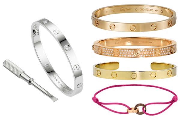 Tips for Stacking Cartier Love Bracelets - Stacked Bracelet Trends