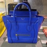 Celine Blue Nano Luggage Bag - Summer 2014