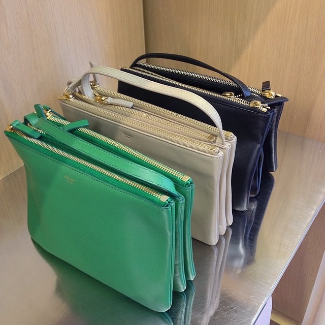 New Colors Of The Celine Trio Bag