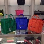 Celine Python Mini Luggage Bags on Display - Summer 2014