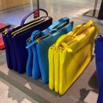 Celine Trio Messenger Bags for Summer 2014 - Blue Green Yellow