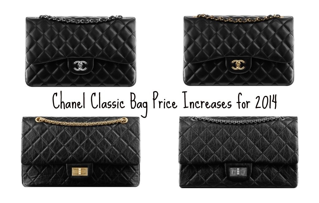 Chanel Bag Price Increase 2014