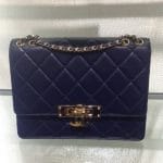 Chanel Black Golden Class Medium Flap Bag