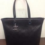 Chanel Black Shopping Fever Tote Bag 2