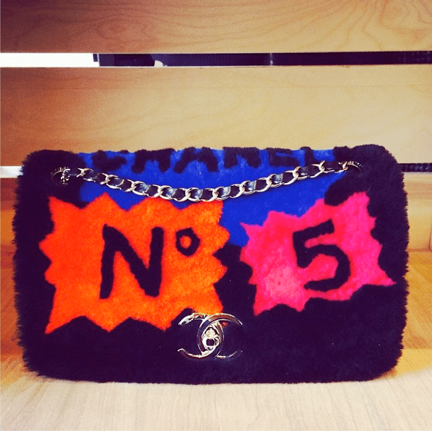 Chanel Fur Flap Bag - Fall 2014