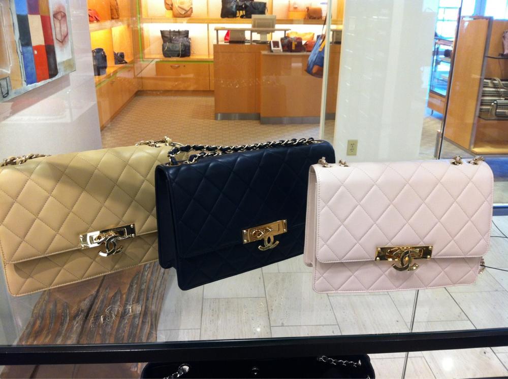 Chanel Golden Class Medium Flap Bags - Cruise 2014