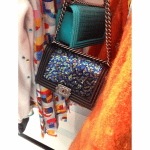 Chanel Multicolor and Green Crocodile Boy Flap Bags - Fall 2014