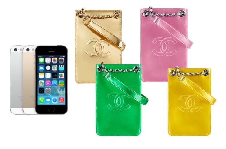 Chanel Smartphone Holder Pouch from Spring Summer 2014