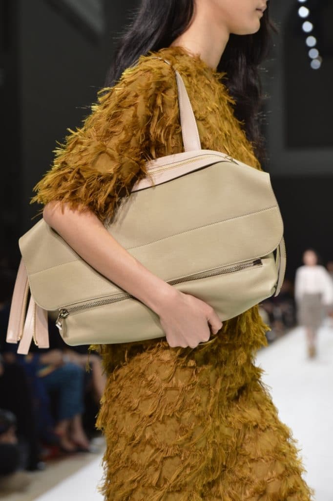 Chloe Brown Large Clutch Bag - Fall 2014