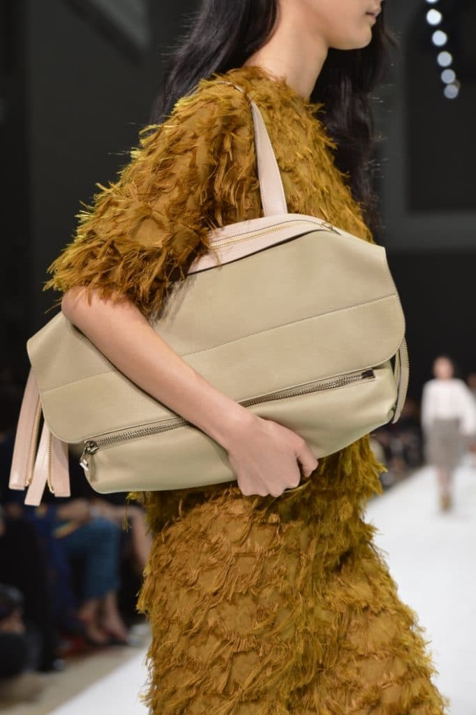Chloe Brown Large Clutch Bag - Fall 2014