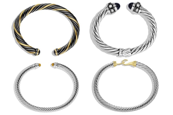 David Yurman Cable Bracelets