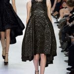 Dior Black Dress 2 - Fall 2014 Runway