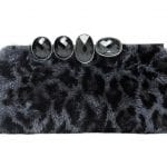 Dior Black Mink Clutch Bag