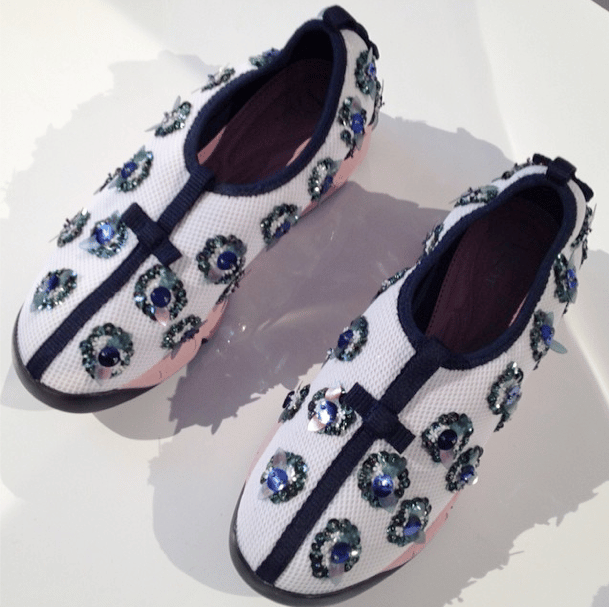 Dior Embellished Sneakers - Fall 2014