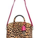 Dior Leopard Print Dome Tote Bag