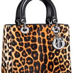 Dior Leopard Print Lady Dior Bag