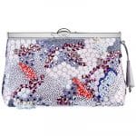 Dior Purple Embellished Clutch Bag