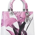 Dior White/Pink Lady Dior Bag
