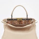 Fendi Beige Peekaboo with Python Interior