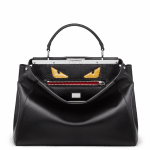 Fendi Black Peekaboo with Bag Bug Interior