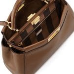 Fendi Brown Peekaboo with Pequin Striped Interior