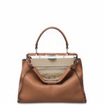 Fendi Mou Selleria Peekaboo with Desert Cuoio Romano Interior