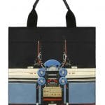 Givenchy Black Robot Print Tote Bag
