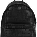 Givenchy Black Tech Print Backpack Bag