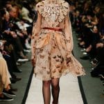 Givenchy Butterfly Print Lace Dress - Fall 2014 Runway