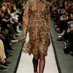 Givenchy Floral Print Lace Dress - Fall 2014 Runway