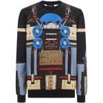 Givenchy Robot Print Sweatshirt