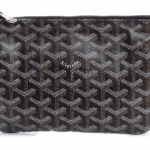 Goyard Black Senat PM Pouch