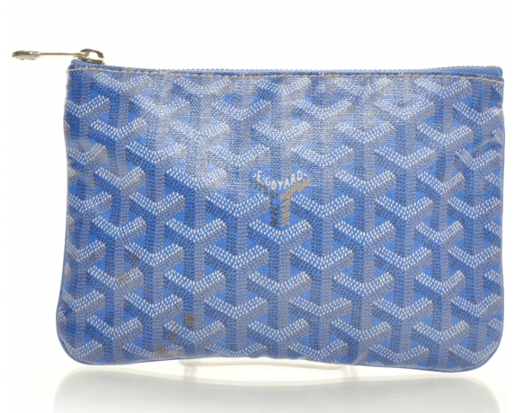 goyard zip pouch