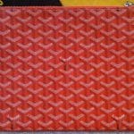 Goyard Orange Senat MM Pouch