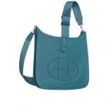 Hermes Denim Blue Evelyne III Bag