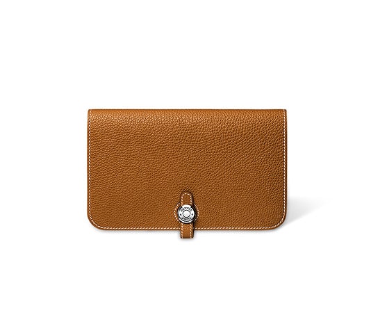 hermes brown wallet