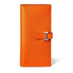 Hermes Orange Bearn Wallet