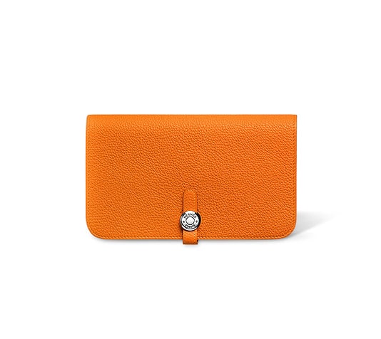 Hermes Dogon Circular Tabbed Wallet 