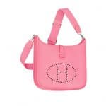 Hermes Rose Confetti Evelyne III Bag