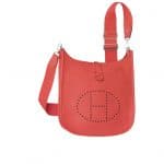 Hermes Rose Jaipur Evelyne III Bag