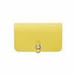 Hermes Soufre Swift Dogon Wallet