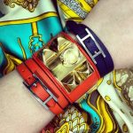 Hermes Stacked Bracelets