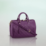 Louis Vuitton Amethyste Monogram Empreinte Speedy Bandouliere 30 Bag