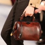 Louis Vuitton Burgundy Single Handle Speedy Bag - Fall 2014 Runway