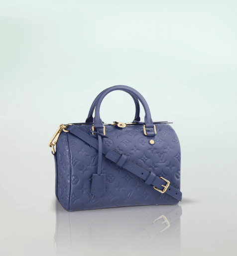 What's in My Bag  Louis Vuitton Speedy 30 Empreinte Noir Bandoulière 